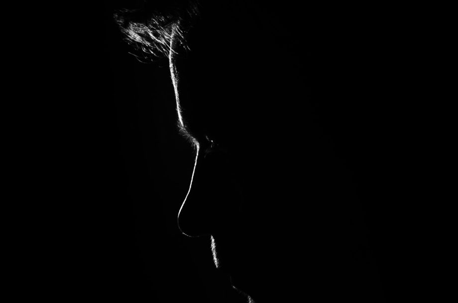 Depressed man